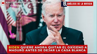 ABC Biden quiere ahora quitar el oxígeno a Maduro antes de dejar la Casa Blanca 281124 [upl. by Uon]