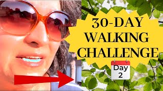 Walking Challenge Day 2  How Im Transforming My Health at 50 [upl. by Adnomar148]