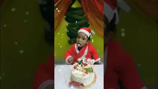 Santa Claus is coming 🌲⛄ santaclaus christmas birthday baby subscribe video youtube status [upl. by Allehc436]