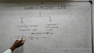 Euler cauchys and legendres LDE procedure in tamil [upl. by Inigo156]