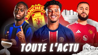 Mercato NEWS Manchester United 8  Sancho au PSG  Mazraoui chasse WanBissaka [upl. by Ahlgren959]