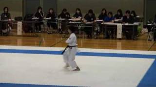 ニーパイポ 国体二次予選少年女子形二回戦 Nipaipo Karate Kata [upl. by Aner]