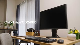 EIZO ColorEdge CS2400S 機能紹介動画 [upl. by Anidal]