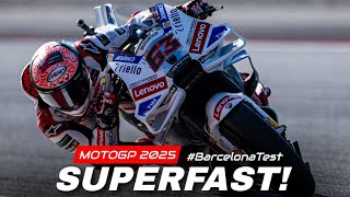 WOW Pecco Bagnaia Leads MotoGP Test Barcelona Catalunya Morning Session motogptest catalunyatest [upl. by Anyl240]