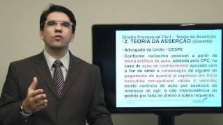 Revisão Ebeji  Questão Teoria da Asserção  Dr Ubirajara Casado [upl. by Lezley236]