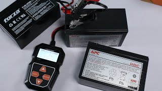 How To Test UPS  APC and Forza Batteries Without the UPS Itself [upl. by Haya]