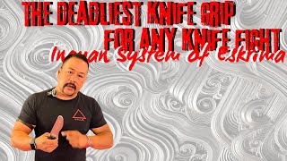 The Deadliest Knife Grip for Any Fight  A Secret Finger Lock No One Expects [upl. by Ernest]