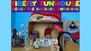 UNBOXING FireFly FunHouse PLAYSET MERCY THE BUZZARD WYATT BOX FROM WWE SHOP [upl. by Yauq4]