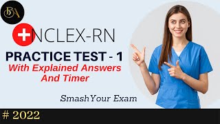 NCLEXRN Full Practice Test  1  2023  75 Questions with Explained Answers and timer [upl. by Ulland616]