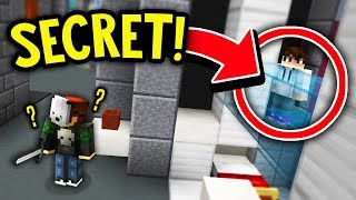 THEY NEVER FOUND THIS SECRET HIDING SPOT Minecraft Murder Mystery [upl. by Jerrie460]