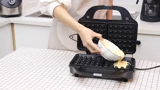 Cara Penggunaan Waffle Maker Sonifer [upl. by Fenelia]