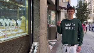 Babson College Video Supplemental Jackson Sealey Fall 2025 [upl. by Abbotson]