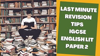 IGCSE English Lit Last Minute Exam Tips Literary Heritage Text [upl. by Jeffie]