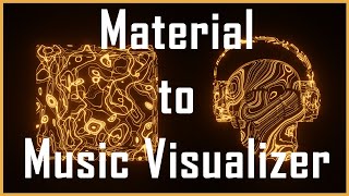 Music VisualizerBlender Tutorial [upl. by Anividul]