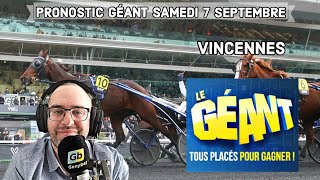 🔴🏇Pronostic Géant GenybetTurf Samedi 7 Septembre R1 VINCENNES🔴🏇 [upl. by Eloccin137]