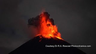 Vulkan Spektakuläre Bilder vom Ausbruch des quotUnruhestiftersquot in Ecuador [upl. by Avraham822]