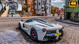 Laferrari  Forza Horizon 5  Moza R5 gameplay [upl. by Ramor]