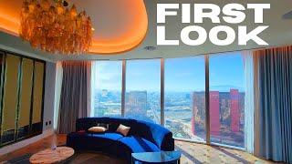 Exclusive Fontainebleau Las Vegas First Ever Fleur de Lis Suite Tour [upl. by Ahseuqram992]