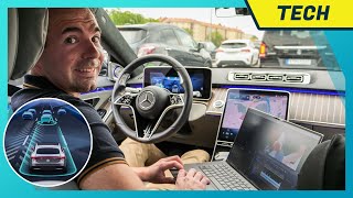 Mercedes Drive Pilot im echten Test Automatisiertes Fahren Level 3 ausprobiert amp jetzt in Serie [upl. by Gabrila864]