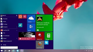 Windows 10 Technical Preview Key features [upl. by Alfred]