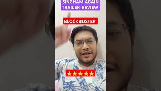 SINGHAM AGAIN TRAILER REVIEW  SINGHAM AGAIN TRAILER REACTION  AJAY DEVGN ROHIT SHETTY AKSHAY KUMAR [upl. by Oriole148]