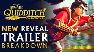 Harry Potter Quidditch Champions Reveal Trailer BREAKDOWN [upl. by Brand100]