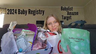 2024 Baby Registry Freebies Target Amazon Babylist [upl. by Lytsirhc]