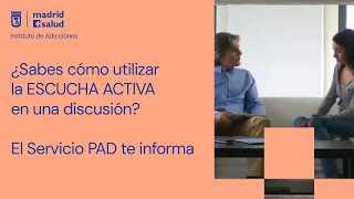 Cómo hablar con adolescentes quotEscucha activaquot Servicio PAD [upl. by Eimmak]