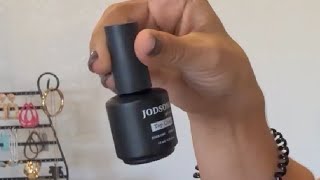 JODSONE 15ML Nail Primer Base Coat Top Coat Glossy Review [upl. by Htinnek]