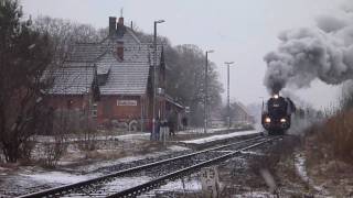 Wolsztyn steam Feb 2011 [upl. by Werra]