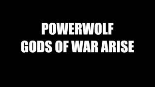 Powerwolf  Gods of war Arise Amon Amarth Cover Lyrics Video [upl. by Mindy]