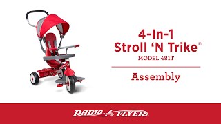 4in1 Stroll N Trike® Assembly Video  Radio Flyer [upl. by Emyle]