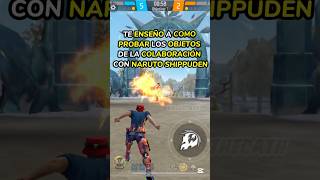 🔥Como probar los JUTSUS SHURIKENS Y KUNAIS de Naruto en freefire freefire garenafreefire [upl. by Akimahc]