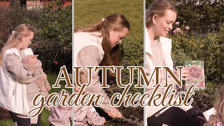 10 SAKER ATT GÖRA I TRÄDGÅRDEN PÅ HÖSTEN  AUTUMN GARDEN CHECKLIST english subtitles [upl. by Anyer]