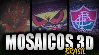 Os 3 primeiros mosaicos 3D de torcidas do Brasil [upl. by Acile464]