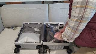 PRODUCT REVIEW  Temu CarryOn Luggage [upl. by Lrat]