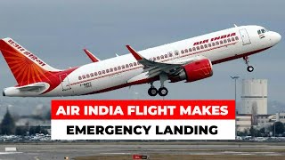 Air India flight from New York to Delhi makes emergency landing in Sweden [upl. by Laekcim]