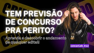 COMO ACOMPANHAR O ANDAMENTO DOS CONCURSOS DE PERITO l CONCURLAB 20 [upl. by Toblat665]