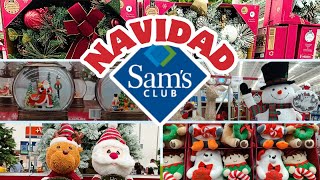 🎄✨NAVIDAD en SAMS CLUB Recorrido✨ [upl. by Dnamron685]