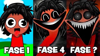 LAS FASES MÁS TERRORÍFICAS DE INCREDIBOX SPRUNKI [upl. by Tedie970]