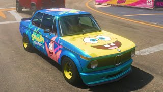 SpongeBob BMW Jumps a Plane  Forza Horizon 5 [upl. by Verdha]