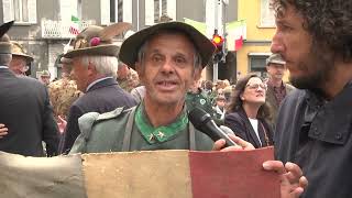 Omegna in festa con gli alpini [upl. by Lekzehcey]