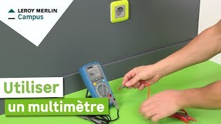 Comment utiliser un multimètre  Leroy Merlin [upl. by Hcir436]