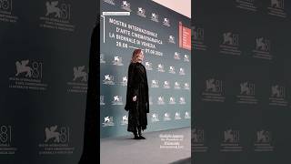 Isabelle Huppert at the press conference during Venice Film Festival isabellehuppert [upl. by Lyall110]