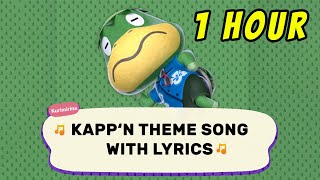 Kappn Song With Lyrics  Animal Crossing New Horizons 1 hour [upl. by Nyrem]