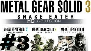 Metal Gear Solid 3 Snake Eater  Walkthrough  Part 3 HD  CenterStrain01 [upl. by Indira462]