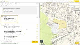 Jak pobrać informacje o działce  Instrukcja generowania Raportu o terenie w portalu OnGeopl [upl. by Astrahan45]