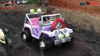 KIDS POWER WHEEL MUD RACES AT BFE MUD BOG [upl. by Awuhsoj993]