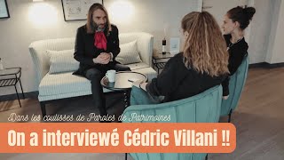 On a interviewé Cédric Villani [upl. by Naitsirhc]