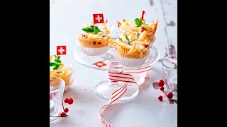 Macaroni au jambon et Gruyère AOP façon muffins [upl. by Mossolb278]